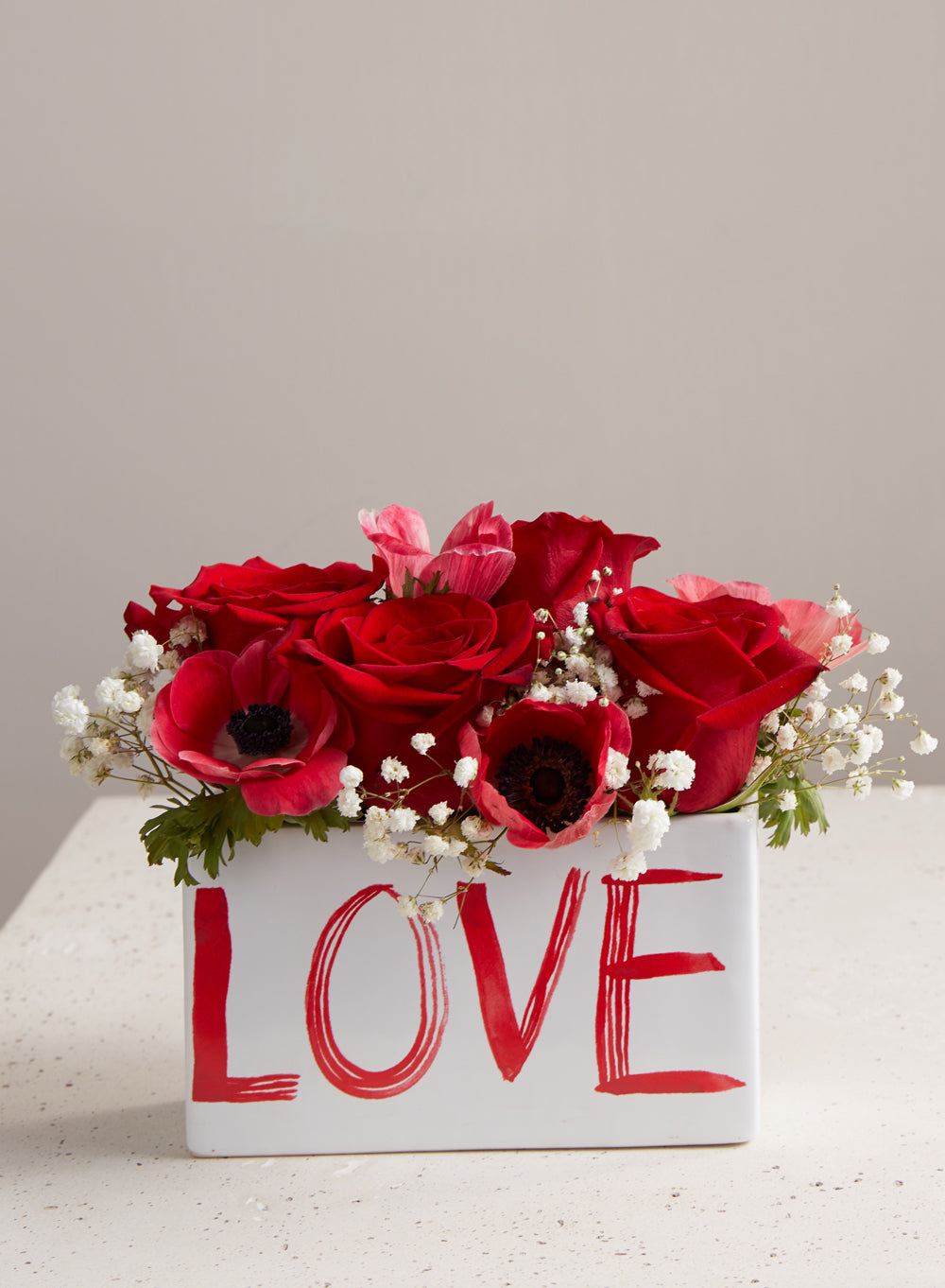 Painted Love Planter