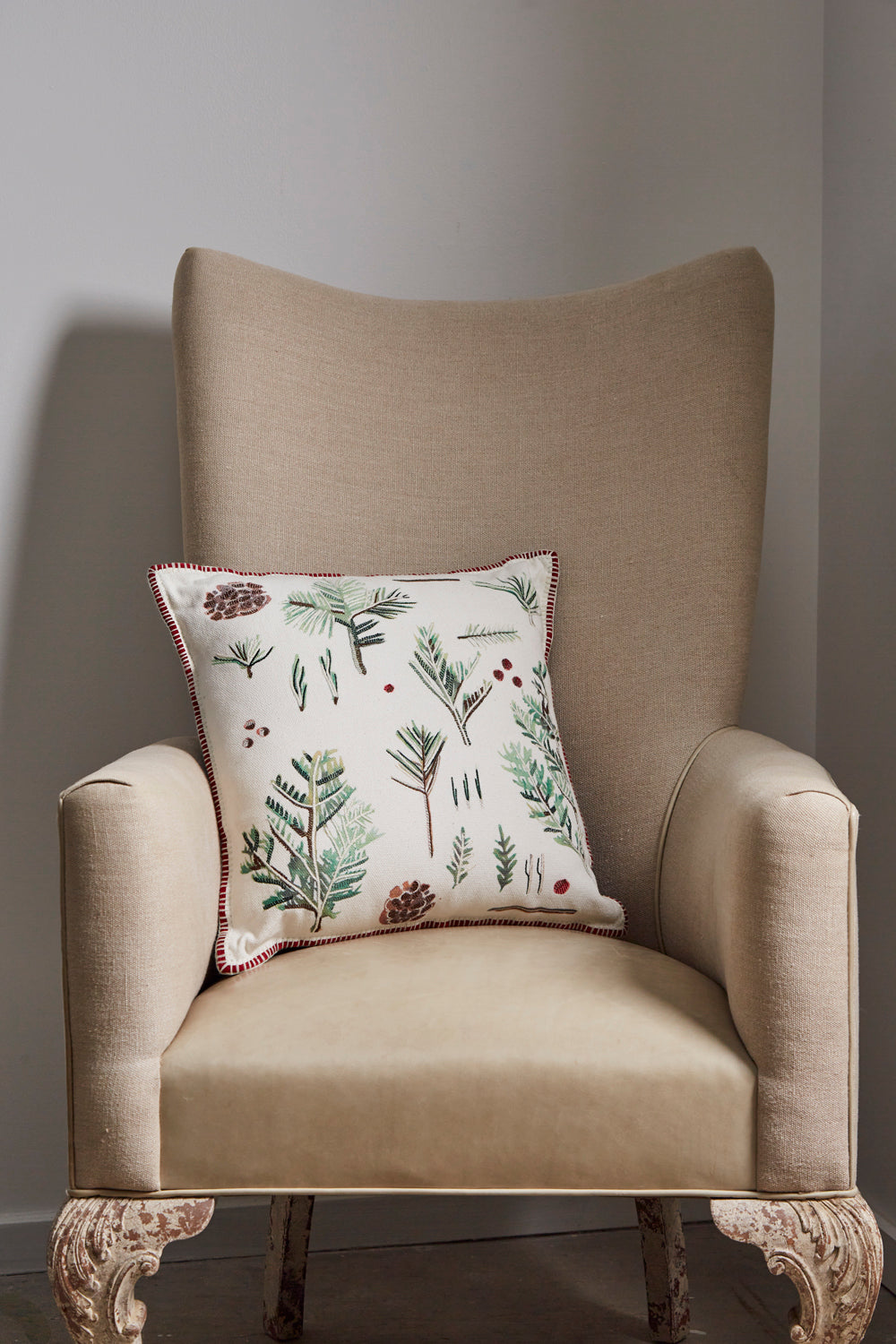 Botanical Pine Pillow