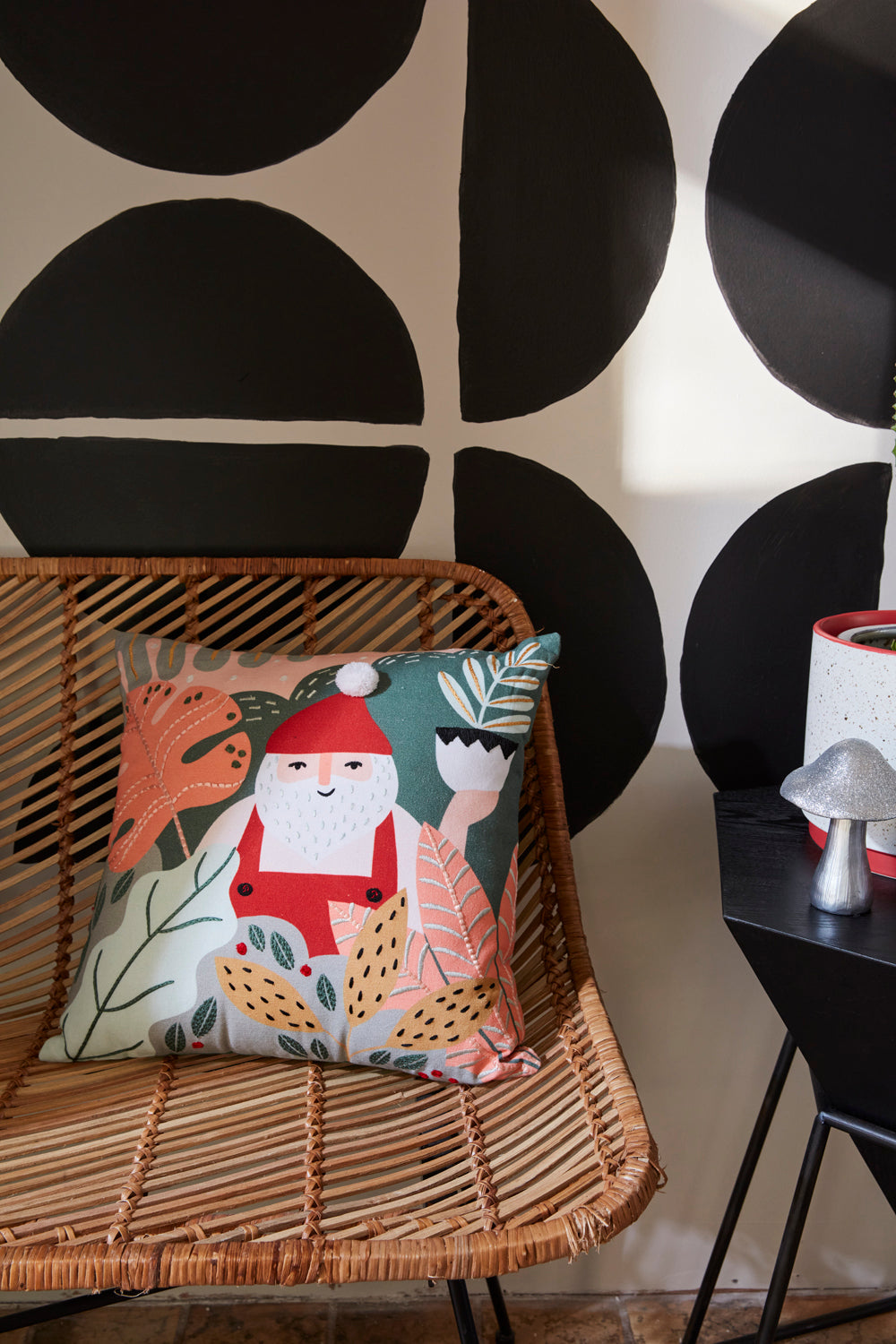 Proud Plant Santa Pillow