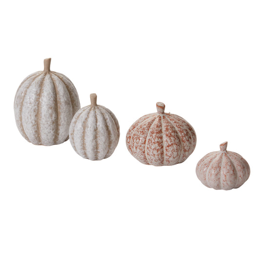 Pumpkin Patch Figurine - Set of 2