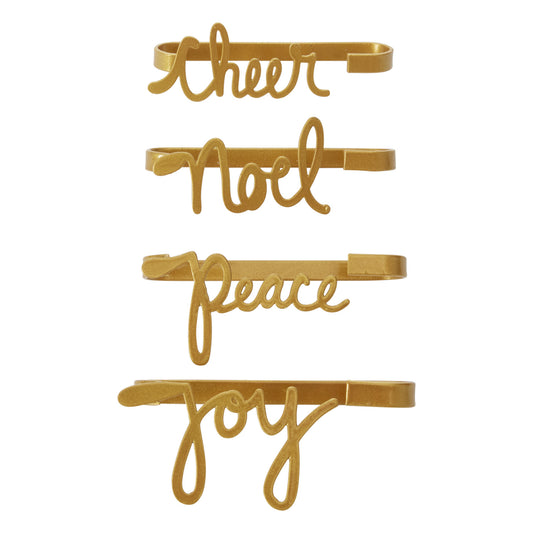 Season's Reasons Napkin Holder - Set of 4