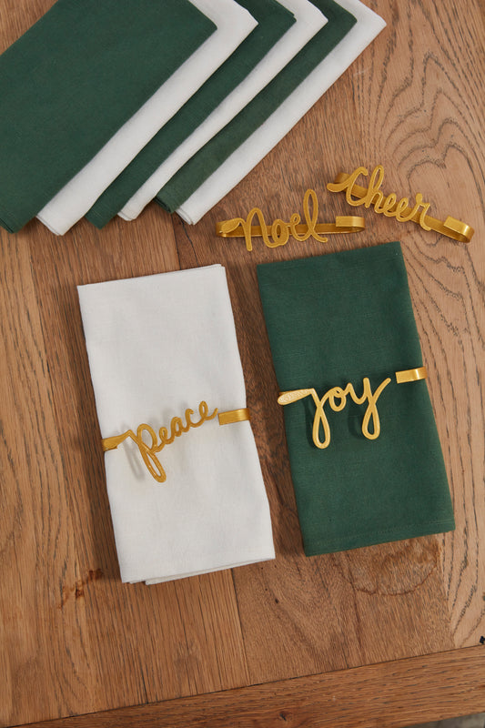 Season's Reasons Napkin Holder - Set of 4