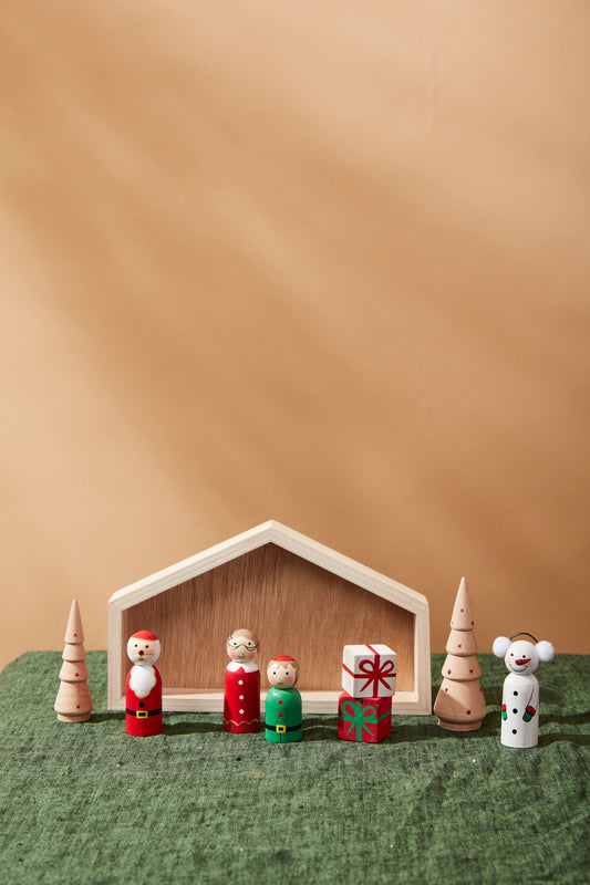 Santa's Workshop Scene