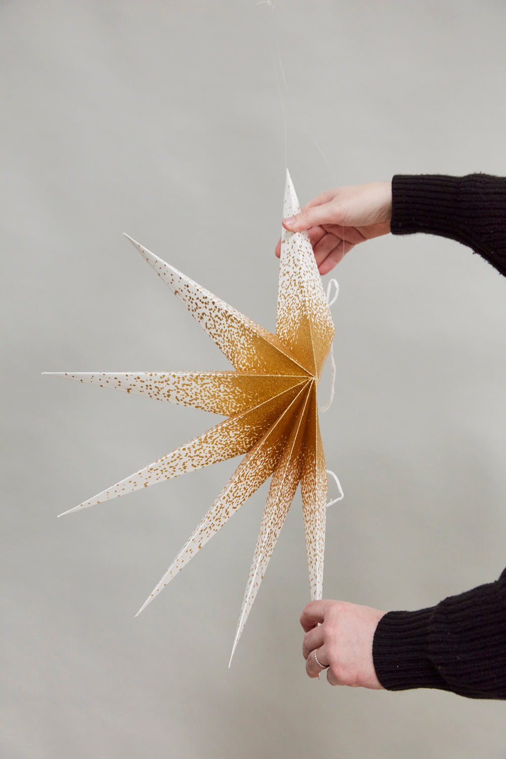 Shimmering Paper Star
