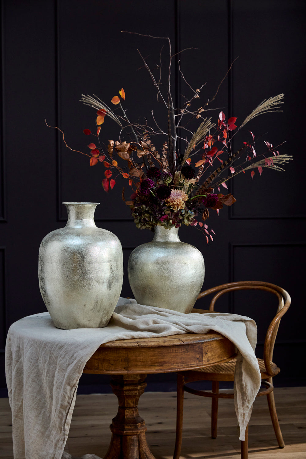 Silvery Sky Vase
