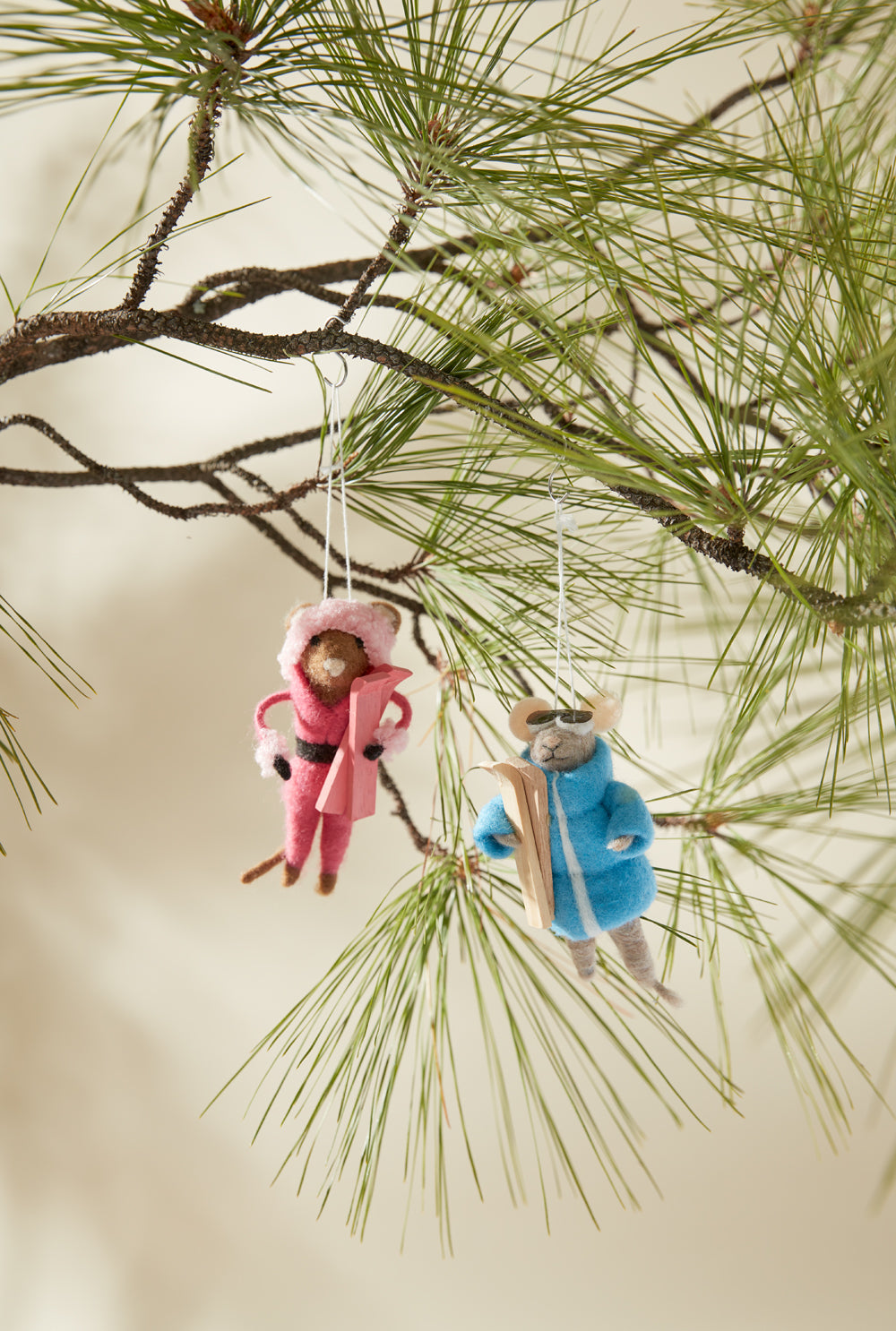 Ski Mouse Ornament