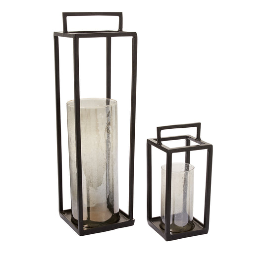 Smoky Glass Lantern