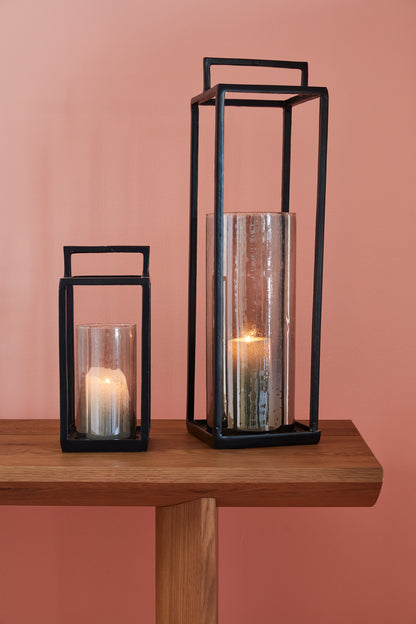 Smoky Glass Lantern