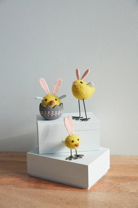 Spring Chicken Figurine