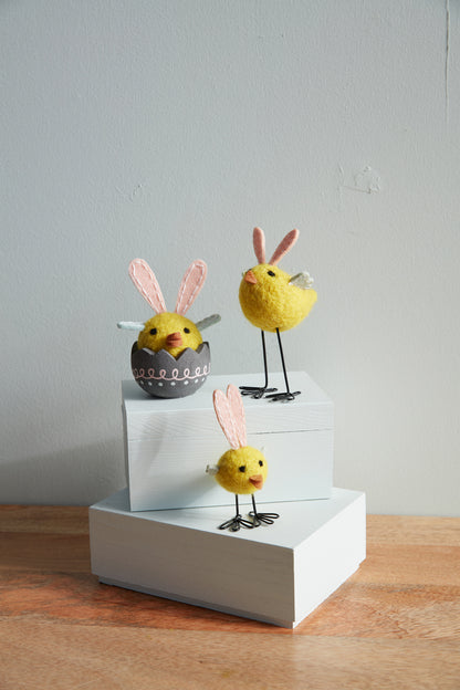 Spring Chicken Figurine