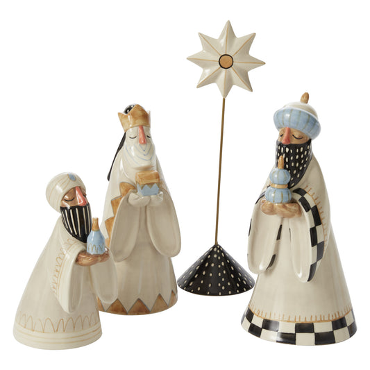 Three Kings Figurines -Set of 4