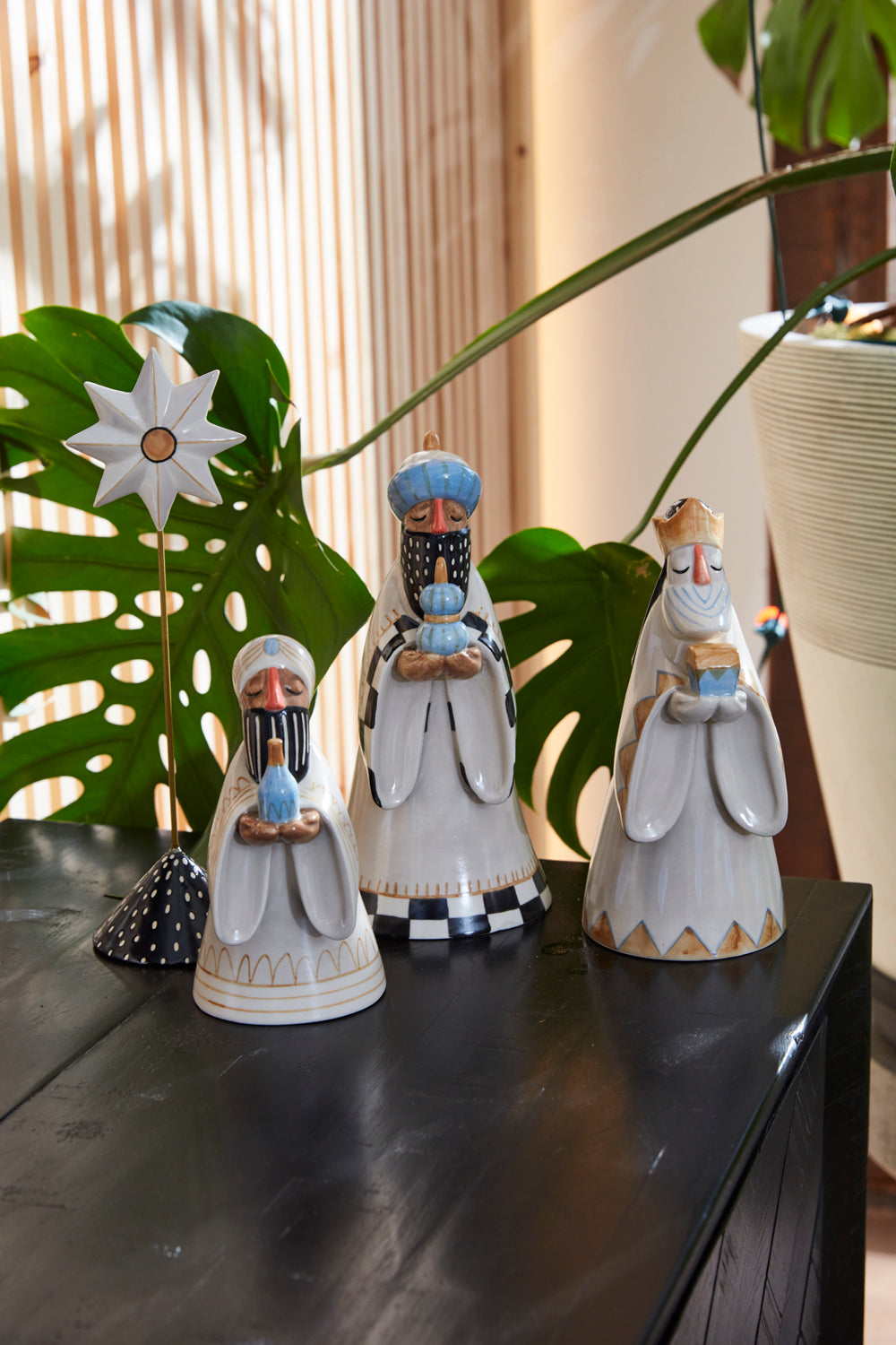 Three Kings Figurines -Set of 4